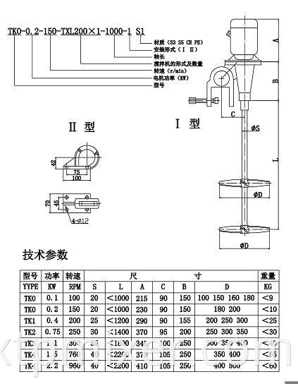 Tk Portable And Movable Mixer Liquid Mixer3